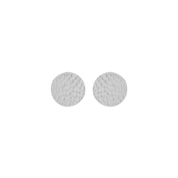 vlmjewelry.com | Silver Denarii Coin Stud Earrings | Atmosphaera Collection | Handmade Jewelry